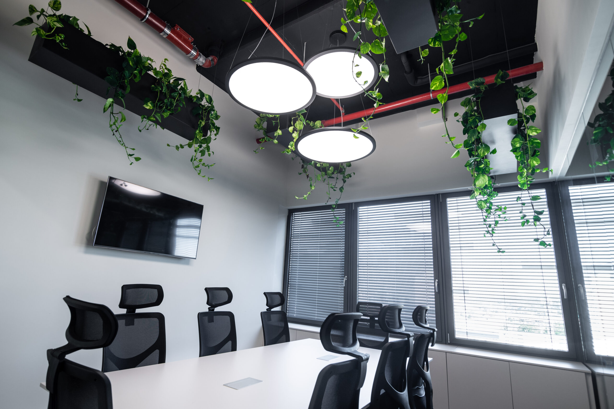 LED Luks EOS Circular in RIMO office